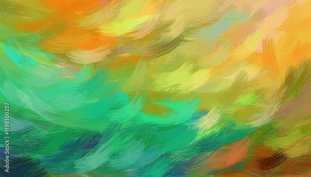 Aufkleber Vibrant, Dynamic Abstract Artwork Seamless Pattern Backdrop with Expressive Stroke Variations Perfect for Textiles and Design