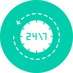 Availability icon single vector illustration