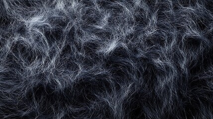 Fototapeta premium A fluffy wool texture with soft, intertwined fibers 