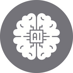 Machine Learning icon single vector illustration