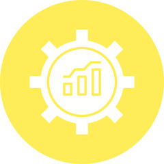 Optimization icon single vector illustration