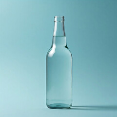 glass bottle of water