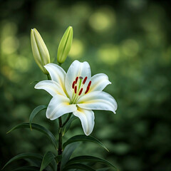 white flower