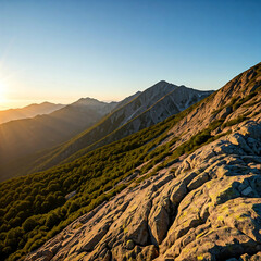 mountain ridge