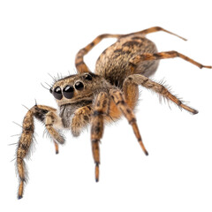 spider isolated on white background