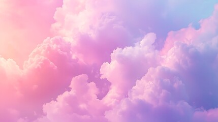 Pastel sky, sunrise cloudscape, dreamy, background, design