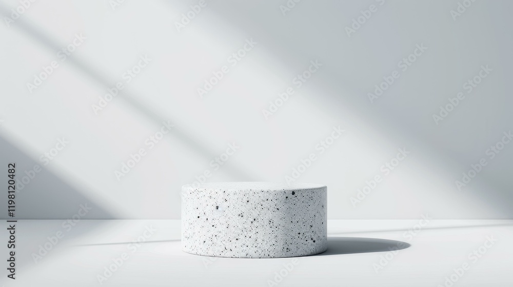 Poster showcase your products on this unique light circle stone stage, perfect for highlighting items in cr