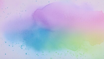 Obraz premium Pastel Watercolor Abstract Background: A Dreamy Blend of Colors
