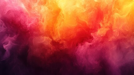 Vibrant abstract background featuring swirling colors of orange, pink, and yellow, creating a dynamic atmosphere