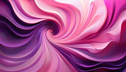 Obraz premium A soft abstract swirling background in shades of pink and purple, creating a dreamy, artistic atmosphere perfect for creative projects, art displays, or visually captivating designs. 