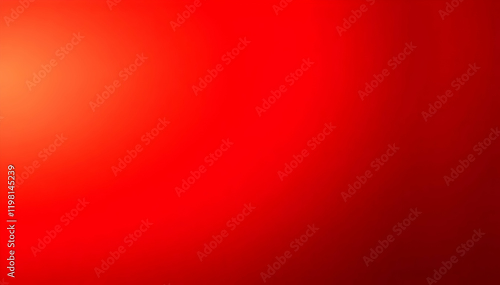 Poster a vibrant red gradient background ideal for creative projects and design