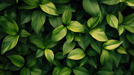 Fototapeta premium Lush Green Foliage Background