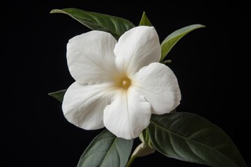 Fototapeta premium New Guinea impatiens or Impatiens hawkeri is a flowering plant in the Balsaminaceae family