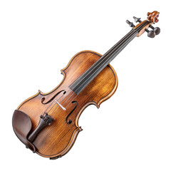 violin isolated on white background