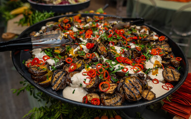 Grilled Eggplant Salad
Baba Ghanoush Platter
Roasted Eggplant with Tahini