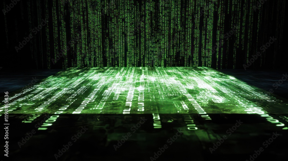 Poster digital matrix: a glimpse into the code