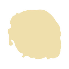 Obraz premium rough shape isolated
