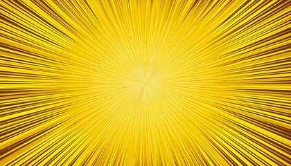 yellow burst radial background in comic pop art style