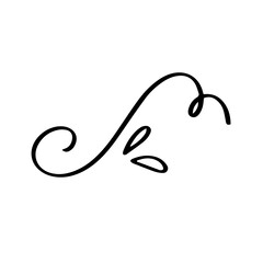 floral decorative element 