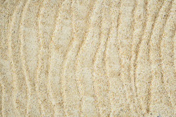Abstract contour line of beach sand texture