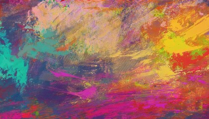 Vintage Grunge Artwork showcasing Multilayered Distressed Paint Textures on a Rough Surface, Emitting an Edgy and Eclectic Ambiance.