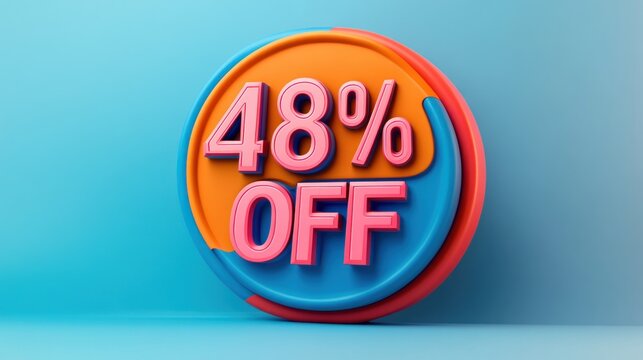 48% off sale discount promotion offer. (1)