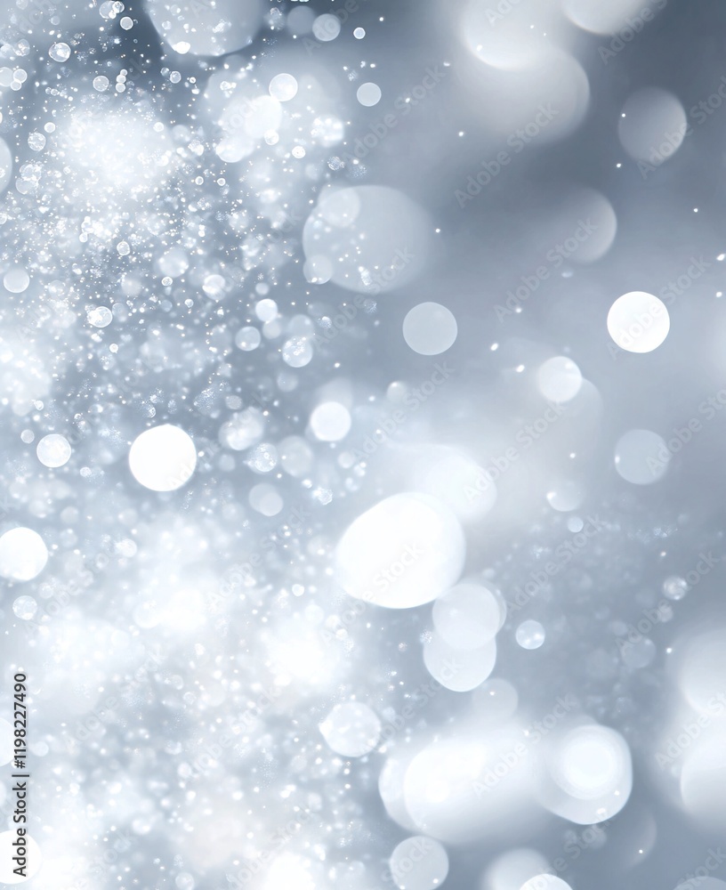 Poster background with bokeh