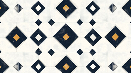 北欧風の背景壁紙パターン、シームレス、イラスト。鮮やかでシンプルな配色。