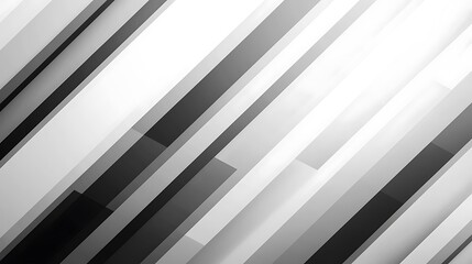 Obraz premium Abstract monochrome striped texture with gradient gray lines, ideal for minimalist web and tech concepts