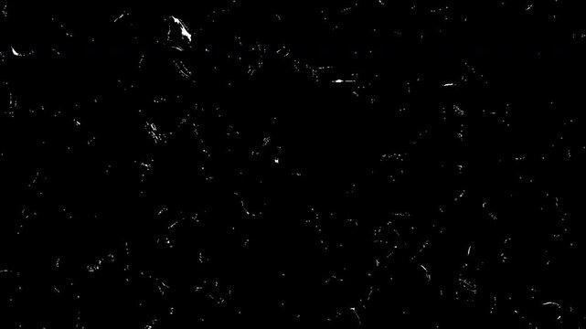 Retro 16mm Film Scratch Effect Overlay Seamless Loop 4K