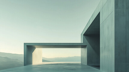 modern industrial building