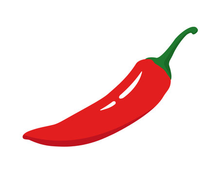 Red hot chili pepper icon