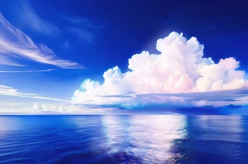Gordijnen 夏雲と青い海 © WABISUKE