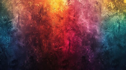 Fototapeta premium A_rainbow-colored_grainy_texture_that_is_highly