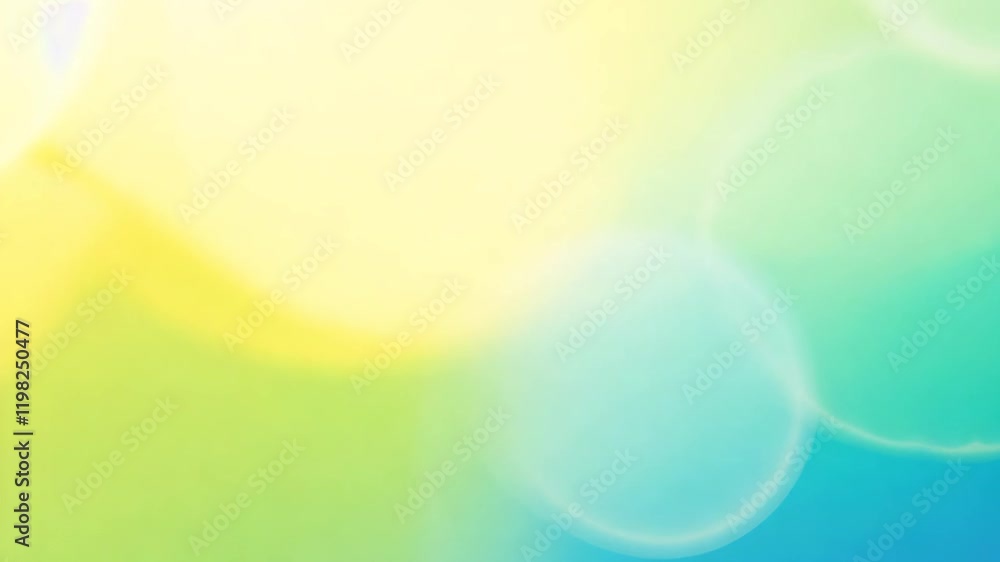 Poster static, soft lighting, the camera is static, showing a vertical gradient transitioning from lemon ye