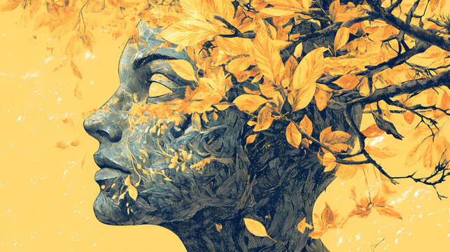 Mondialisation Goldenbark. Illustration