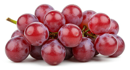 Fresh Red Grapes Bunch Fruit Food Healthy Vitamin Sweet Nature Agriculture Diet Snack Organic