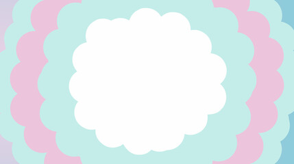 pink blue background with clouds