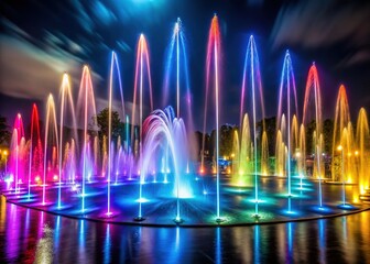 Majestic Water Ballet: Dancing Fountains Circus Spectacle