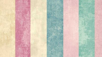 Fototapeta premium Pastel Striped Vintage Texture Background