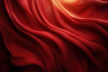 Obraz premium elegant crimson velvet cape collection displayed in dynamic motion, fabric catching golden light, showcasing intricate details and flowing movement against dark background