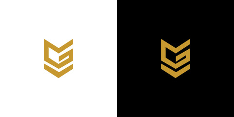 collection initial letter G logo design idea