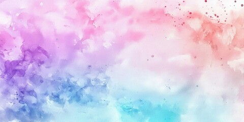 Obraz premium Vintage Card Featuring Sky Blue and Purple Tones
