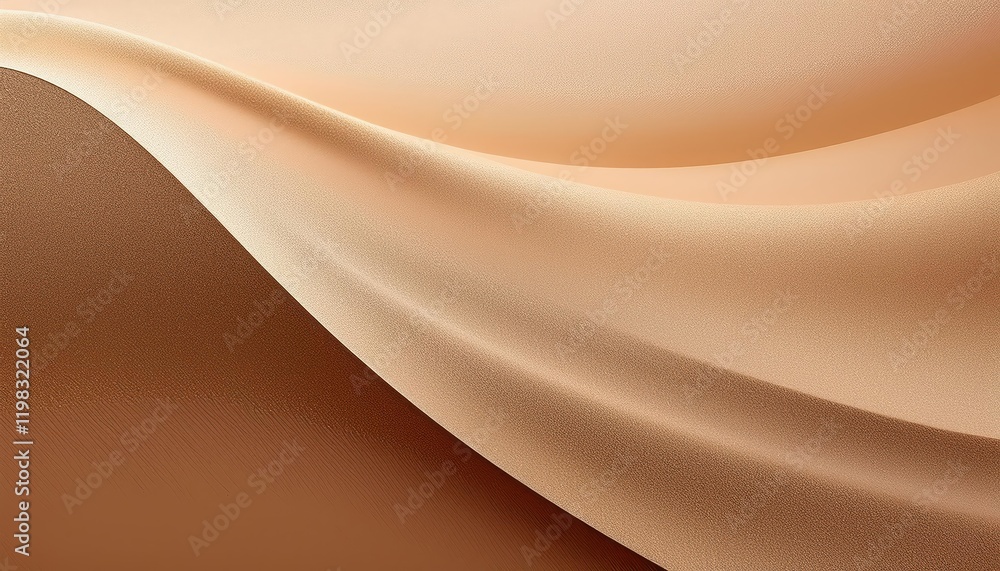 Poster k hyperrealistic image subtle grainy gradient of taupe and beige, evoking a deserted yet elegant sce