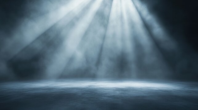 Foggy atmosphere with subtle light beams piercing through the mist, soft gradients on a dark and moody backdrop --ar 16:9 --v 6.1 Job ID: 2f5635d0-3bfc-486a-87a8-c2ddafbbbc0e