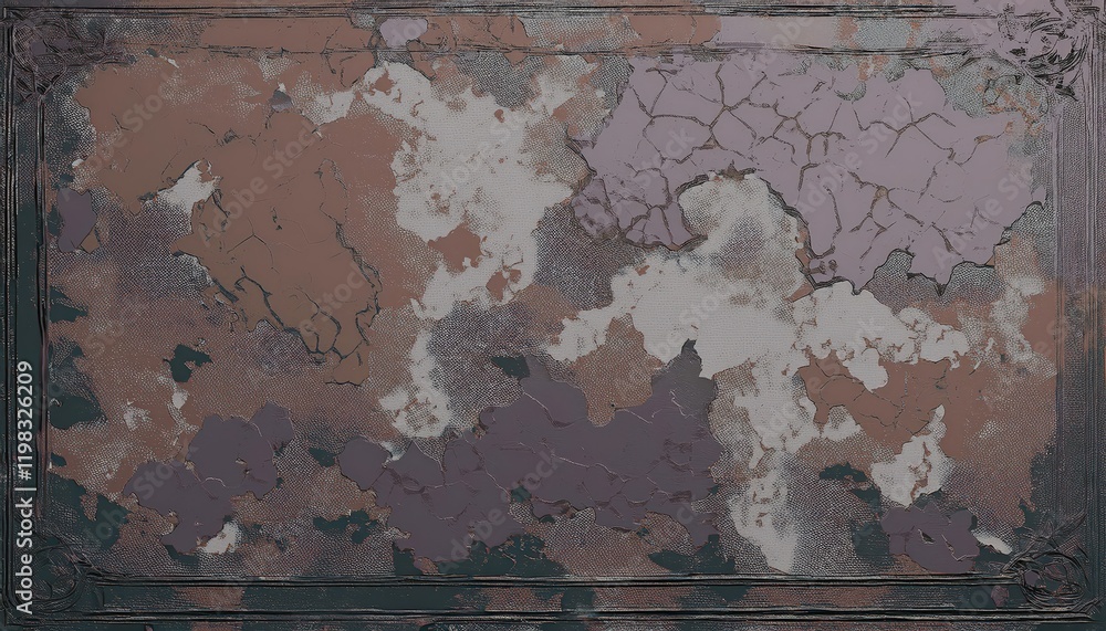 Poster vibrant texture and intricate patterns in a striking background, showcasing an abstract blend of geo