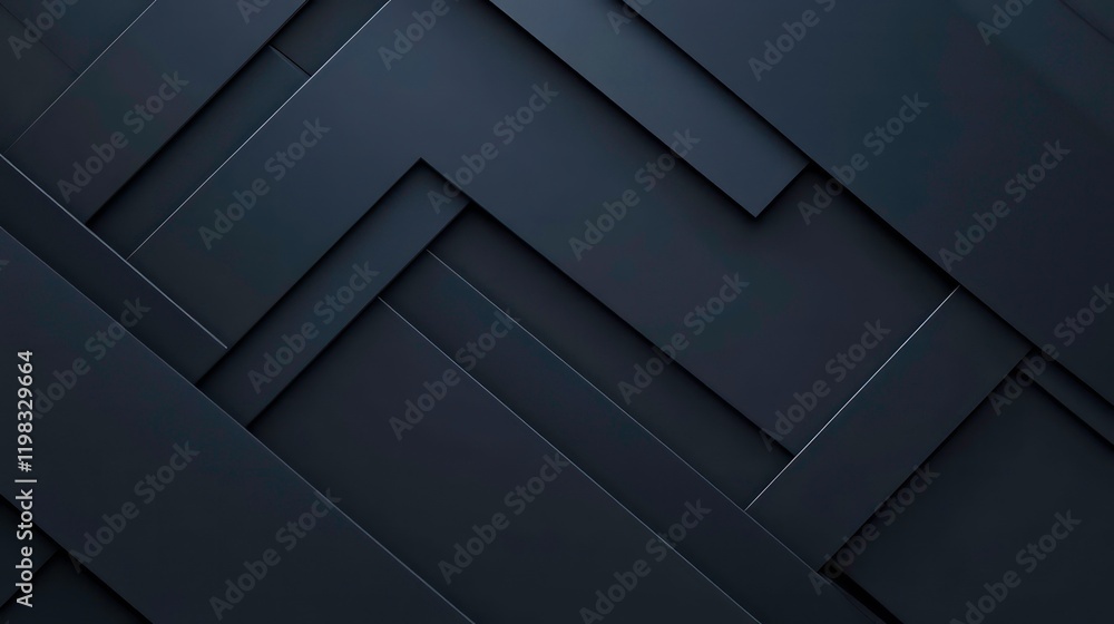 Aufkleber abstract blue diagonal lines on a dark background creating a sleek visual effect