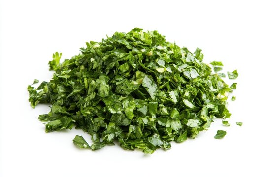 Lebanese fattouch and tabouleh salad on white background traditional varieties
