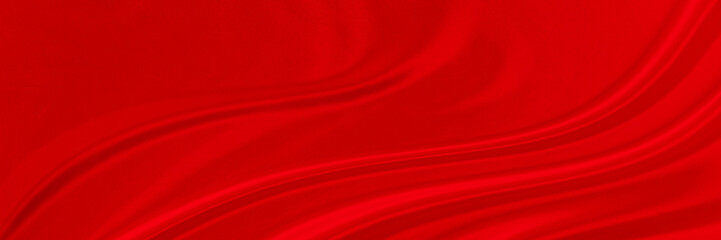 Black red satin dark fabric texture luxurious shiny that is abstract silk cloth background with patterns soft waves blur beautiful.