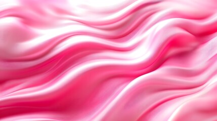Abstract Pink Waves Flowing Softly Elegant Design